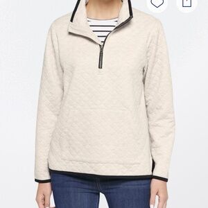 Market & Spruce Lisa Quilted Half Zip